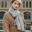 RIIQIICHY Damen Schal Winter Grau Pashmina Stola Festlich Herbst xxl schals Tücher für Abendkleider Frauen Hochzeit schultertuch