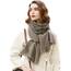 RIIQIICHY Damen Schal Winter Khaki Pashmina Stola Festlich Herbst xxl schals Tücher für Abendkleider Frauen Hochzeit Schultertuch