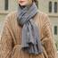 RIIQIICHY Damen Schal Winter Grau Pashmina Stola Festlich Herbst xxl schals Tücher für Abendkleider Frauen Hochzeit schultertuch
