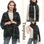 Tuopuda Damen Schal Kariert übergroßer Winter, Schal Quadratisch Deckenschal Karo Tartan Streifen Plaid Muster Fransen Warm XXL Oversized Herbstschal Geschenk für Mama, Grün, Einheitsgröße