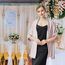 vimate Formeller Kleider Schal - Funkelnd Rosa Pashmina Tuch für Damen, Hochzeit Abend Party Kleider (DE-Baby Pink & Silver)