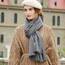 RIIQIICHY Damen Schal Winter Grau Pashmina Stola Festlich Herbst xxl schals Tücher für Abendkleider Frauen Hochzeit schultertuch