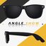 LINVO Sonnenbrille Herren Damen Polarisiert Retro Stil Rechteckig Vintage Klassisch Unisex UV400 Cat 3 CE