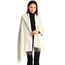 Arctic Penguin Pashmina Schal Kaschmir Stolen Damen Schultertuch für Frauen Hochzeit Kaschmirschal Herren Umschlagtuch Winter/ (Milchig weiß)