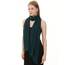 Chiffon Schal Damen Dunkelgrün - Seidenweich und Federleicht - Eleganter Halstuch Schal - Polyester Tuch Halstuch Damen Frühling Sommer - Pflegeleichtes Schaltuch - Damenschal Leicht (Dunkelgrün)