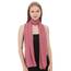 Chiffon Schal Damen Bubblegum - Seidenweich und Federleicht - Eleganter Halstuch Schal - Polyester Tuch Halstuch Damen Frühling Sommer - Pflegeleichtes Schaltuch - Damenschal Leicht (Bubblegum)