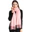 Arctic Penguin Pashmina Schal Kaschmir Stolen Damen Schultertuch für Frauen Hochzeit Kaschmirschal Herren Umschlagtuch Winter/ (Pink)