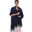 RIIQIICHY Damen Schal Dunkblau Marine Stola Festlich für Abendkleid Pashmina Schals Tücher für Frauen Hochzeit Schultertuch Frühling Winter Schal Warme Kuschelig