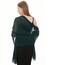 Chiffon Schal Damen Dunkelgrün - Seidenweich und Federleicht - Eleganter Halstuch Schal - Polyester Tuch Halstuch Damen Frühling Sommer - Pflegeleichtes Schaltuch - Damenschal Leicht (Dunkelgrün)