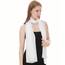 Shawl Factory Chiffon Schal Damen Weiß - Seidenweich und Federleicht - Eleganter Halstuch Schal - Polyester Tuch Halstuch Damen Frühling Sommer - Pflegeleichtes Schaltuch - Damenschal Leicht (Weiß)