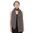 Chiffon Schal Damen Dunkelgrau - Seidenweich und Federleicht - Eleganter Halstuch Schal - Polyester Tuch Halstuch Damen Frühling Sommer - Pflegeleichtes Schaltuch - Damenschal Leicht (Dunkelgrau)