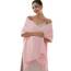 RIIQIICHY Damen Schal Rosa Stola Festlich für Abendkleid Pashmina Schals Tücher für Frauen Hochzeit Schultertuch Frühling Winter Schal Warme Kuschelig