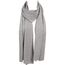 Build Your Brand Unisex Jersey Scarf Schal, Heather Grey, one Size