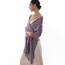 RIIQIICHY Damen Schal Violett Stola Festlich für Abendkleid Pashmina Schals Tücher für Frauen Hochzeit Schultertuch Frühling Winter Schal Warme Kuschelig