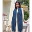 RIIQIICHY Damen Schal Blau Stola Festlich für Abendkleid Pashmina Schals Tücher für Frauen Hochzeit Schultertuch Frühling Winter Schal Warme Kuschelig