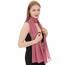 Chiffon Schal Damen Bubblegum - Seidenweich und Federleicht - Eleganter Halstuch Schal - Polyester Tuch Halstuch Damen Frühling Sommer - Pflegeleichtes Schaltuch - Damenschal Leicht (Bubblegum)