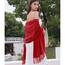 RIIQIICHY Damen Schal Rot Stola Festlich für Abendkleid Pashmina Schals Tücher für Frauen Hochzeit Schultertuch Frühling Winter Schal Warme Kuschelig