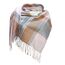 Glamexx24 Winter Warm Karierte Schals für Damen, XXL Große Schal Halstuch Unisex Schal Poncho Form Winterschal