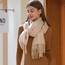 RIIQIICHY Damen Schal Beige Stola Festlich für Abendkleid Pashmina Schals Tücher für Frauen Hochzeit Schultertuch Frühling Winter Schal Warme Kuschelig