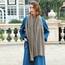 RIIQIICHY Damen Schal Winter Grau Pashmina Stola Festlich Herbst xxl schals Tücher für Abendkleider Frauen Hochzeit Schultertuch