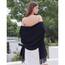 RIIQIICHY Damen Schal Dunkblau Marine Stola Festlich für Abendkleid Pashmina Schals Tücher für Frauen Hochzeit Schultertuch Frühling Winter Schal Warme Kuschelig