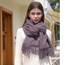 RIIQIICHY Damen Schal Violett Stola Festlich für Abendkleid Pashmina Schals Tücher für Frauen Hochzeit Schultertuch Frühling Winter Schal Warme Kuschelig