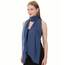 Chiffon Schal Damen Indigo - Seidenweich und Federleicht - Eleganter Halstuch Schal - Polyester Tuch Halstuch Damen Frühling Sommer - Pflegeleichtes Schaltuch - Damenschal Leicht (Indigo)