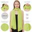 Chiffon Schal Damen Hellgrün - Seidenweich und Federleicht - Eleganter Halstuch Schal - Polyester Tuch Halstuch Damen Frühling Sommer - Pflegeleichtes Schaltuch - Damenschal Leicht (Hellgrün)
