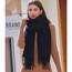 RIIQIICHY Damen Schal Dunkblau Marine Stola Festlich für Abendkleid Pashmina Schals Tücher für Frauen Hochzeit Schultertuch Frühling Winter Schal Warme Kuschelig