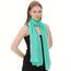 Shawl Factory Chiffon Schal Damen Minze - Seidenweich und Federleicht - Eleganter Halstuch Schal - Polyester Tuch Halstuch Damen Frühling Sommer - Pflegeleichtes Schaltuch - Damenschal Leicht (Minze)