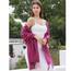 RIIQIICHY Damen Schal lila Stola Festlich für Abendkleid Pashmina Schals Tücher für Frauen Hochzeit Schultertuch Frühling Winter Schal Warme Kuschelig