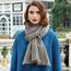 RIIQIICHY Damen Schal Winter Grau Pashmina Stola Festlich Herbst xxl schals Tücher für Abendkleider Frauen Hochzeit Schultertuch