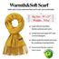 Arctic Penguinp Pashmina Schal Kaschmir Stolen Damen Schultertuch für Frauen Hochzeit Kaschmirschal Herren Umschlagtuch Winter/ (Gelb)