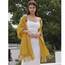 RIIQIICHY Damen Schal Gelb Stola Festlich für Abendkleid Pashmina Schals Tücher für Frauen Hochzeit Schultertuch Frühling Winter Schal Warme Kuschelig