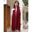 RIIQIICHY Damen Schal Burgund Stola Festlich für Abendkleid Pashmina Schals Tücher für Frauen Hochzeit Schultertuch Frühling Winter Schal Warme Kuschelig