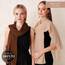 Chiffon Schal Damen Helles Taupe - Seidenweich und Federleicht - Eleganter Halstuch Schal - Polyester Tuch Halstuch Frühling Sommer - Pflegeleichtes Schaltuch - Damenschal Leicht (Helles Taupe)