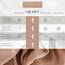 Chiffon Schal Damen Helles Taupe - Seidenweich und Federleicht - Eleganter Halstuch Schal - Polyester Tuch Halstuch Frühling Sommer - Pflegeleichtes Schaltuch - Damenschal Leicht (Helles Taupe)