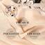 Shawl Factory Chiffon Schal Damen Nude - Seidenweich und Federleicht - Eleganter Halstuch Schal - Polyester Tuch Halstuch Damen Frühling Sommer - Pflegeleichtes Schaltuch - Damenschal Leicht (Nude)