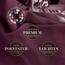 Chiffon Schal Damen Dunkelviolett - Seidenweich und Federleicht - Eleganter Halstuch Schal - Polyester Tuch Halstuch Damen Frühling Sommer - Pflegeleichtes Schaltuch - Damenschal (Dunkelviolett)