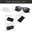 SUNGAIT Vintage Runde Damen Sonnenbrille Klassischer Retro Designer Stil(Schwarzer Rahmen mit mattem Finish/polarisierte graue Linse) SGT567
