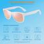 LINVO Sonnenbrille Damen Polarisiert Retro Stil Rechteckig Vintage Klassisch Unisex UV400 Cat 3 CE