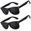 LINVO Sonnenbrille Herren Damen Polarisiert Retro Stil Rechteckig Vintage Klassisch Unisex UV400 Cat 3 CE