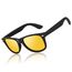 LINVO Sonnenbrille Herren Damen Polarisiert Retro Stil Rechteckig Vintage Klassisch Unisex UV400