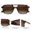 SOJOS Sonnenbrille Damen Herren Retro, Vintage Rechteckig Trendy Damen Herren Sonnenbrillen SJ2202