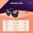 Ulknyss Sonnenbrille Damen Polarisiert Retro Runde Sonnenbrillen UV400 Schutz Vintage Sunglasses für Damen Fahren Reisen