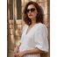 kimorn Retro Sonnenbrille für Damen Herren Trendy Retro Sonnenbrille Rechteck Rahmen Schatten K1649 (Schildkröte/Braun)