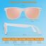 LINVO Sonnenbrille Damen Polarisiert Retro Stil Rechteckig Vintage Klassisch Unisex UV400 Cat 3 CE