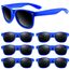 ASTARON Retro Vintage Sonnenbrillen Bulk, 6 Pack polarisiert Günstige Neon Sonnenbrillen Bulk für Frauen und Männer(Blau)