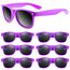 ASTARON Retro Vintage Sonnenbrillen Bulk, 6 Pack polarisiert Günstige Neon Sonnenbrillen Bulk für Frauen und Männer(Lila)
