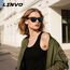 LINVO Sonnenbrille Herren Damen Polarisiert Retro Stil Rechteckig Vintage Klassisch Unisex UV400 Cat 3 CE